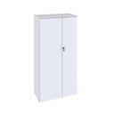 Ver imagem 3 de Armário Alto Fechado com 2 Portas 161,5cm x 80cm x 42cm Branco