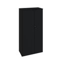 Ver imagem 3 de Armário Alto Fechado com 2 Portas 161,5cm x 80cm x 42cm Preto