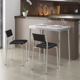 Mesa Dobrável Vince Carraro (Não Acompanha Cadeiras) - 4