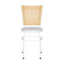 Ver imagem 2 de 4 Cadeiras para Mesa Branca Hawai Palha:branco