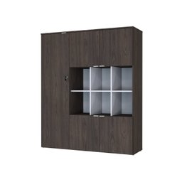 Armário Alto com Nichos e 5 Portas 161,5cm X 135cm X 42cm - 3
