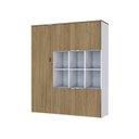 Ver imagem 3 de Armário Alto com Nichos e 5 Portas 161,5cm X 135cm X 42cm