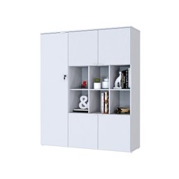 Armário Alto com Nichos e 5 Portas 161,5cm X 135cm X 42cm - 5