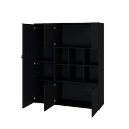 Armário Alto com Nichos e 5 Portas 161,5cm X 135cm X 42cm - 2