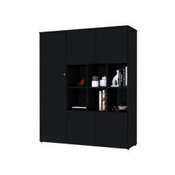Armário Alto com Nichos e 5 Portas 161,5cm X 135cm X 42cm - 5