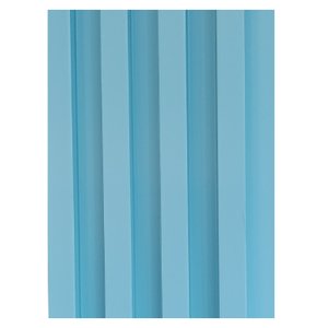 Painel Ripado Eco Placa 290 X 16 X 2,5 Cm Wpc Azul Bebê