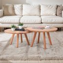 Ver imagem 1 de Mesa de Centro Sabrina 30cm x 60cm Bege
