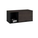 Ver imagem 5 de Armário Aéreo com Nicho e Porta Basculante 35cm x 80cm x 35cm Preto/_Terracota