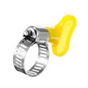 Ver imagem 4 de Abracadeira 9mm - 16 x 25mm Aperto Manual Chave Integrada Aço Carbono Zincado Goma