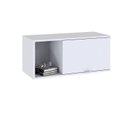 Ver imagem 5 de Armário Aéreo com Nicho e Porta Basculante 35cm x 80cm x 35cm Branco