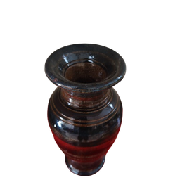 Jarra de Pedra-sabão Pintada e Envernizada – 24cm de Altura - 2