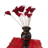 Jarra de Pedra-sabão Pintada e Envernizada – 24cm de Altura - 4