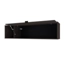 Ver imagem 2 de Armário Aéreo com Nicho e Porta Basculante 35x135x35cm Marrom/Terracota _ Preto