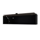 Ver imagem 2 de Armário Aéreo com Nicho e Porta Basculante 35x135x35cm Preto/_Terracota