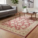 Ver imagem 3 de Tapete Sala Quarto 300x200 cm Nik Mod 44 Vermelho