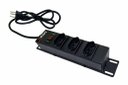 Ver imagem 1 de Pdu Filtro de Linha + Protetor 3 Tomadas 10a Metalico
