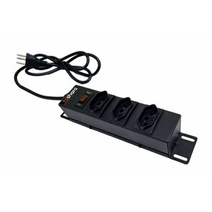 Pdu Filtro de Linha + Protetor 3 Tomadas 10a Metalico