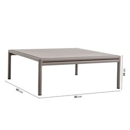Conjunto Jardim e Varanda 1 Chaise 1 Sofá 1 Puff 1 Mesa Lateral 70cm Refúgio Cabecasa Madeiramadeira - 2