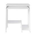 Ver imagem 6 de Conjunto 2 Peças com Escrivaninha para Computador Pixel e Estante para Livros com 10 Nichos Branco