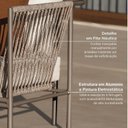Ver imagem 7 de Conjunto Jardim 1 Sofá 1 Poltrona 1 Mesa Baixa 1 Mesa Centro Alta Refúgio CabeCasa MadeiraOriginals