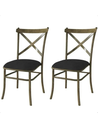 Ver imagem 1 de Kit 2 Cadeiras Decorlidi Confortavel Estilo Industrial