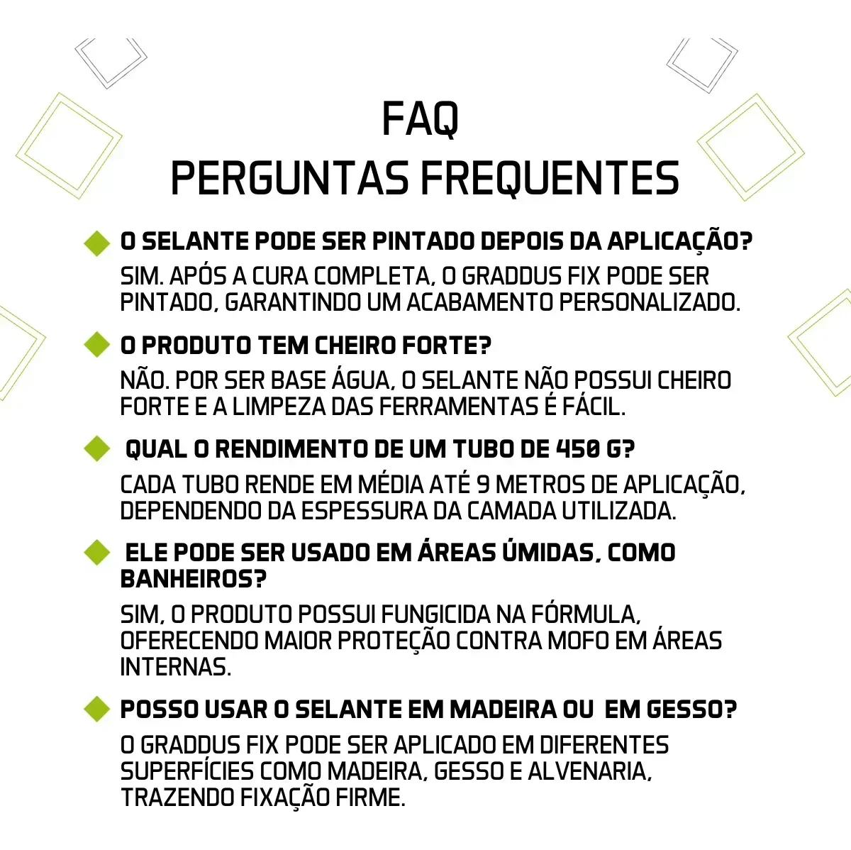 Ver imagem 4 de Selante Acrílico - Tb 450g Fixação de Rodapés Branco Graddus