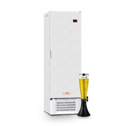 Cervejeira Expositora Porta Sólida 400L VCC400S Branca 127V Refrimate Com Chopeira 3,5L - 1