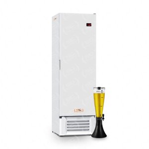 Cervejeira Expositora Porta Sólida 400L VCC400S Branca 127V Refrimate Com Chopeira 3,5L