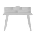 Ver imagem 6 de Kit 2 Peças com Escrivaninha 120cm e Estante para Livros com 10 Nichos