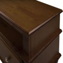 Ver imagem 6 de Rack para TV em Madeira 148cm 2 Gavetas 2 Nichos Pés Luiz Xv Genebra Clean 5164 - Capuccino