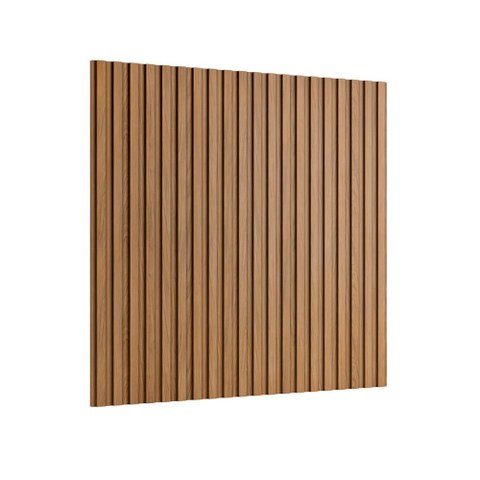 Painel Ripado Decorativo 320cm X 240cm em Madeira Mdf Cor:louro