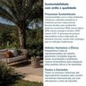 Conjunto Jardim e Varanda 1 Sofá 1 Poltrona 1 Champanheira 1 Mesa Refúgio CabeCasa MadeiraOriginals - 13