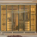 Ver imagem 7 de Guarda Roupa Casal Cumaru 6 Portas Reflecta com LED e Pés Yescasa