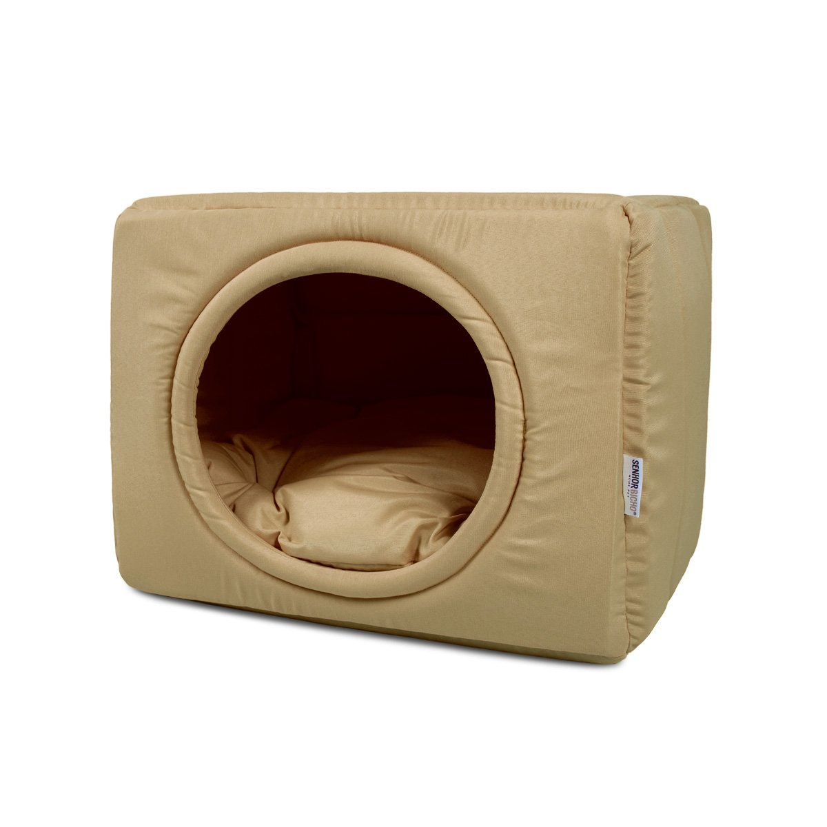 Cama Iglu Impermeável Caminha Pet 2 em 1 - G - Fendi - 3