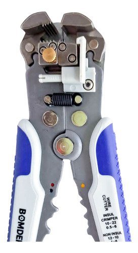 Alicate Desencapador Automático Cinza/azul - 3