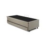 Bicama Box com Baú Solteirão 96x203 com Colchão Auxiliar Linho Bege - 10