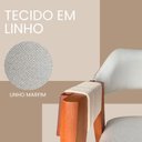 Ver imagem 6 de Conjunto 6 Banqueta Alta Lux Linho Marfim Sala de Estar & Cozinha