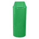 Ver imagem 1 de Lixeira Plástica Tampa Vai-vem 22 Litros Verde