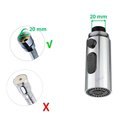 Ver imagem 4 de Bico Torneira Gourmet Cozinha Monocomando Arejador 3 Opções de Jatos