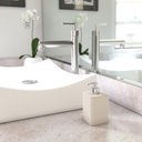 Ver imagem 2 de Dispenser para Detergente e Sabonete Líquido com Válvula Cromada - Stolf Areia