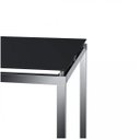 Ver imagem 4 de Mesa Tampo de Vidro Preto Carraro