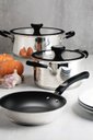 Ver imagem 6 de Jogo de Panelas Solar Silicone 5 Peças em Aço Inox Fundo Triplo Tramontina 65120/040