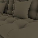 Ver imagem 7 de Sofa Cama 2 Lugares 185 Cm Duda Veludo Light B256 Milani Store Marrom Claro