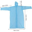 Ver imagem 2 de Capa de Chuva Reutilizável com Capuz e Mangas Unissex