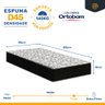 Cama Box com Colchão de Espuma D45 Ortobom Airtech 150 + Auxiliar de Espuma Unique Solteiro 88cm - 5