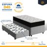 Cama Box com Colchão de Espuma D45 Ortobom Airtech 150 + Auxiliar de Espuma Unique Solteiro 88cm - 4