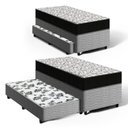 Ver imagem 2 de Cama Box com Colchão de Espuma D45 Ortobom Airtech 150 + Auxiliar de Espuma Unique Solteiro 88cm