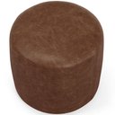 Ver imagem 7 de Puff Redondo 50cm Sala de Estar Living Coliseu W01 Couríssimo Marrom - Lyam Decor