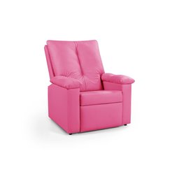 Poltrona Reclinável Lisboa Suede Estética Cílios Mamãe com Mocho/ Assento de Elevação - 1