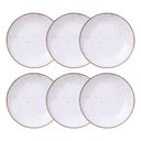 Ver imagem 1 de Jogo de Pratos Fundo 6 Peças Rústico 22 Cm Porcelana Decorada Tramontina